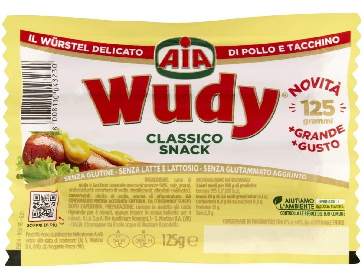 KOBASICA BAR Ž WUDY 125G AIA-slika