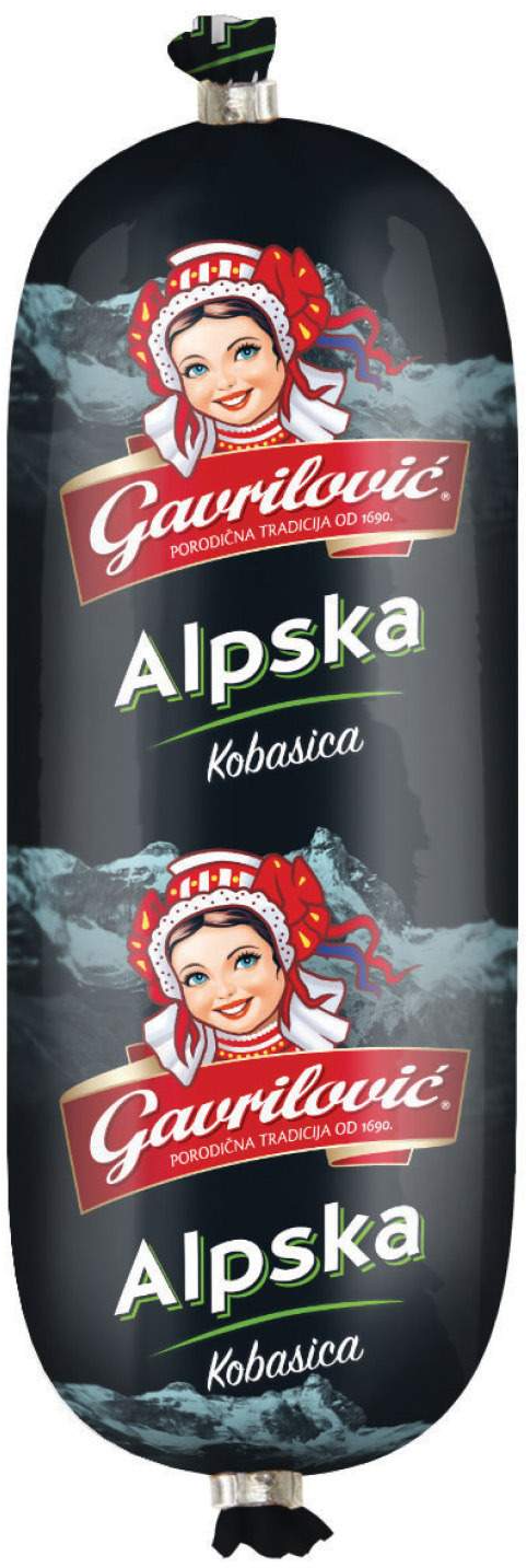KOBASICA ALPSKA 350G GAVRILOVIĆ-slika