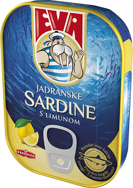 Sardina sa limunom Eva 100g-slika
