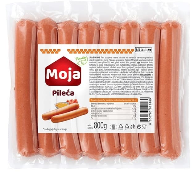 KOBASICA BARENA PILEĆA MOJA 800G-slika