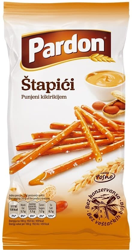 Stapic punjen kikirikijem 40g-slika