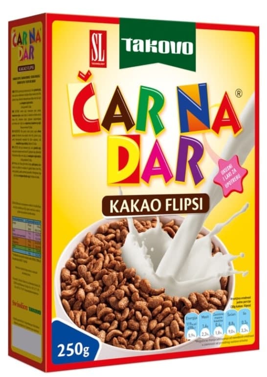 Flipsi Takovo Car na dar kakao 250g-slika
