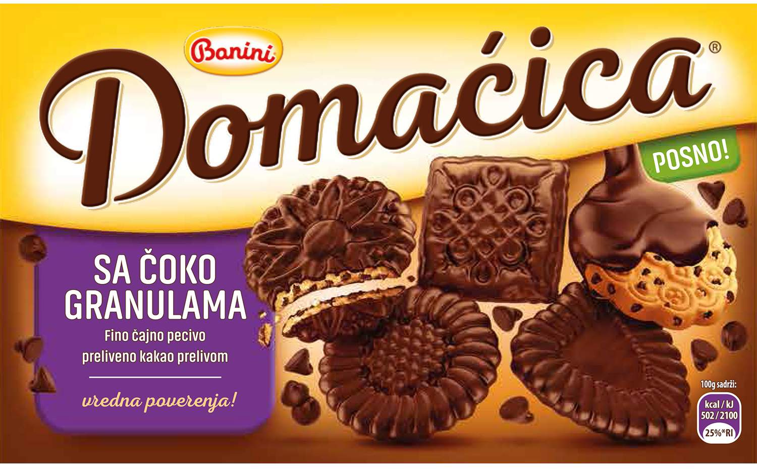 Caj.pec/coko granulama Domacica 200g-slika