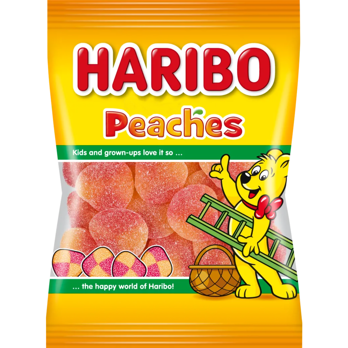 Bombone gumene Pfirsiche Haribo 100g-slika