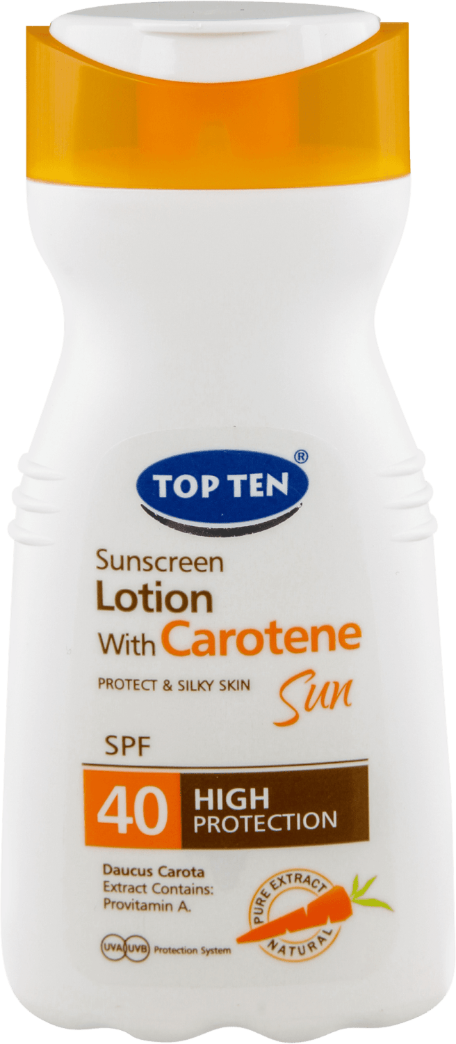 Losion za sunčanje TOP TEN karoten SPF40 200ml-slika