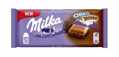 Cokolada Oreo brownie Milka 100g-slika
