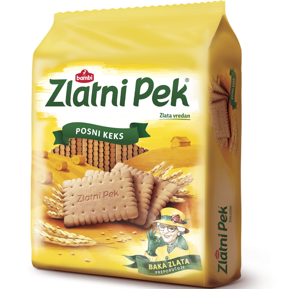 Keks Zlatni pek 630g-slika