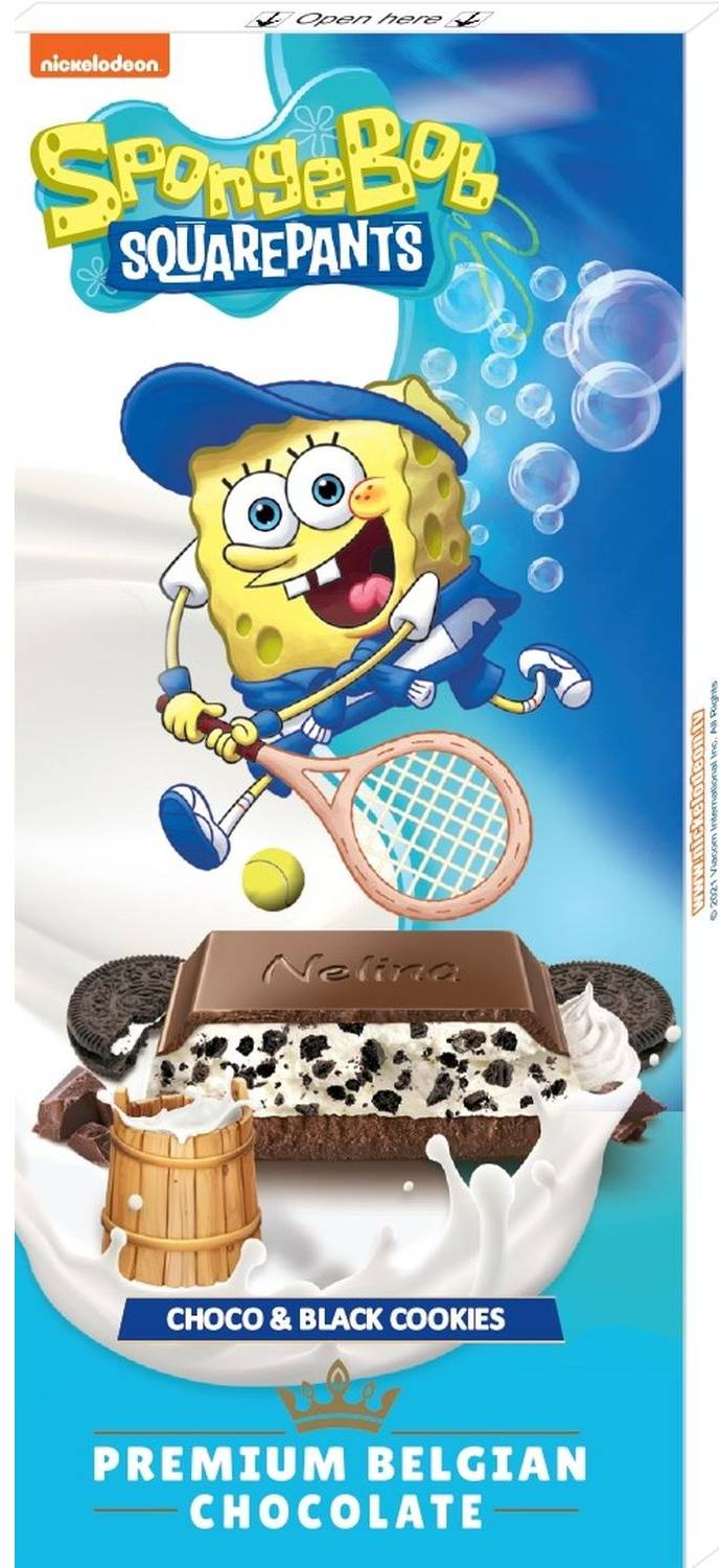 Cokolada SpongeBob crni keks 80g-slika