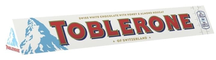 Cokolada bela Toblerone 100g-slika