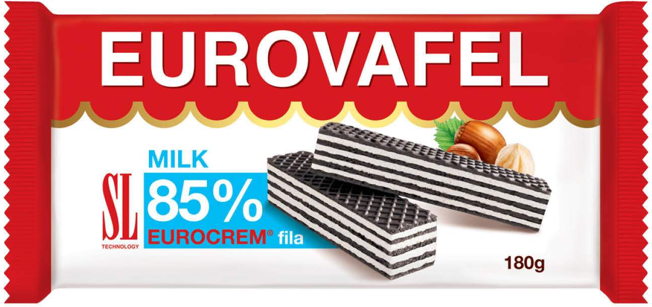 Vafl Eurovafel milk 180g-slika