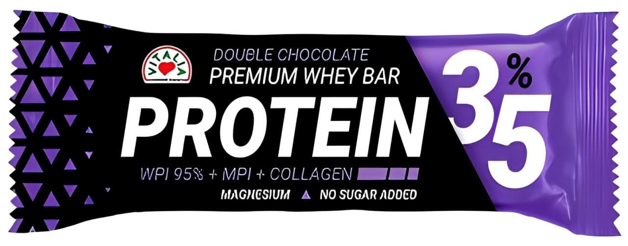 366645 Vitalia protein.bar dupla cokolada 45g-slika