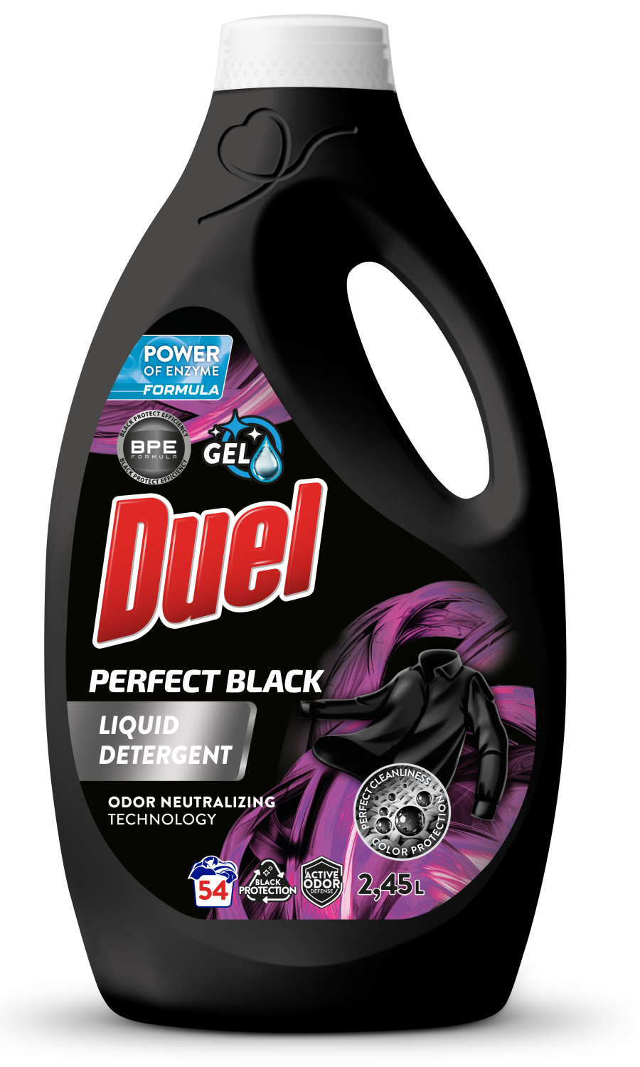 Gel deterdzent Perfect black Duel 2,45l-slika