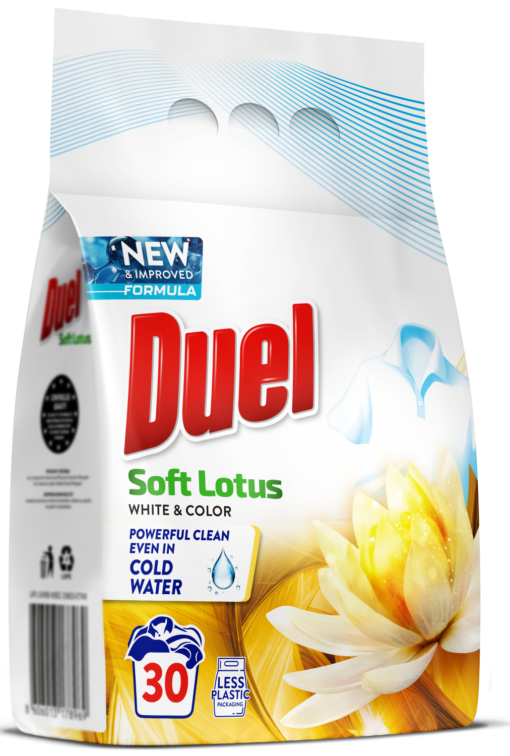 Praskasti detergent Duel Soft Lotus2,7kg-slika