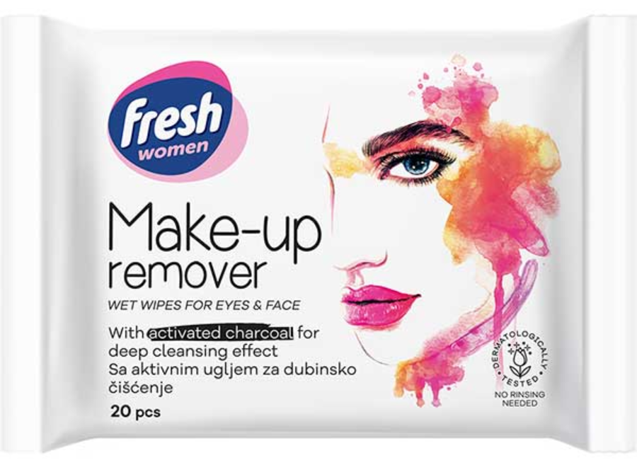 VLAŽNE MARAMICE FRESH 201 MAKEUP REMOVER-slika