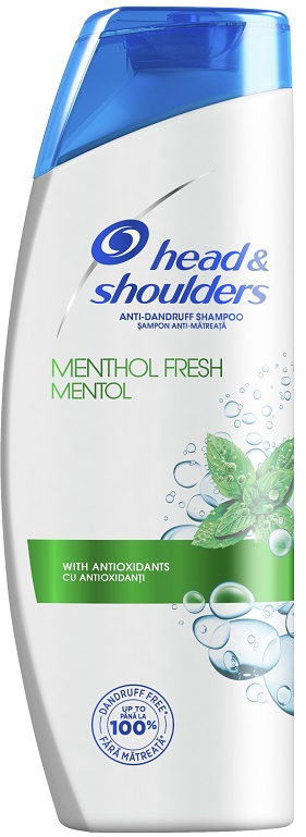 Sampon Menthol H&S 400ml-slika