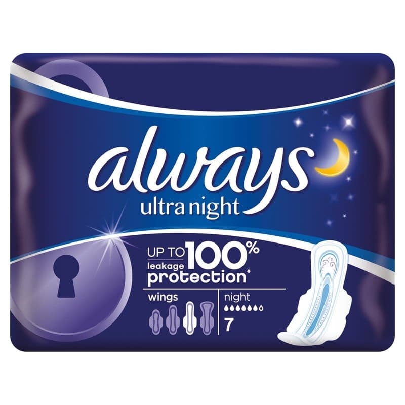 ULOŠCI ALWAYS ULTRA NIGHT 71 100 PROTECTION-slika