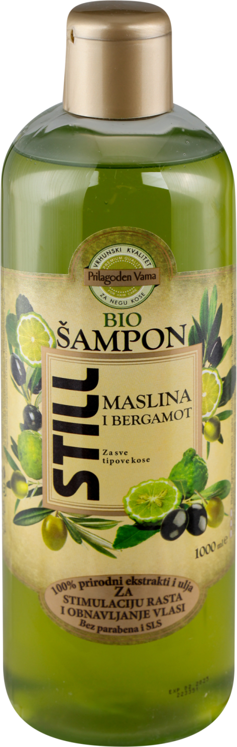 Sampon Still Bio maslina i bergamot 1l-slika