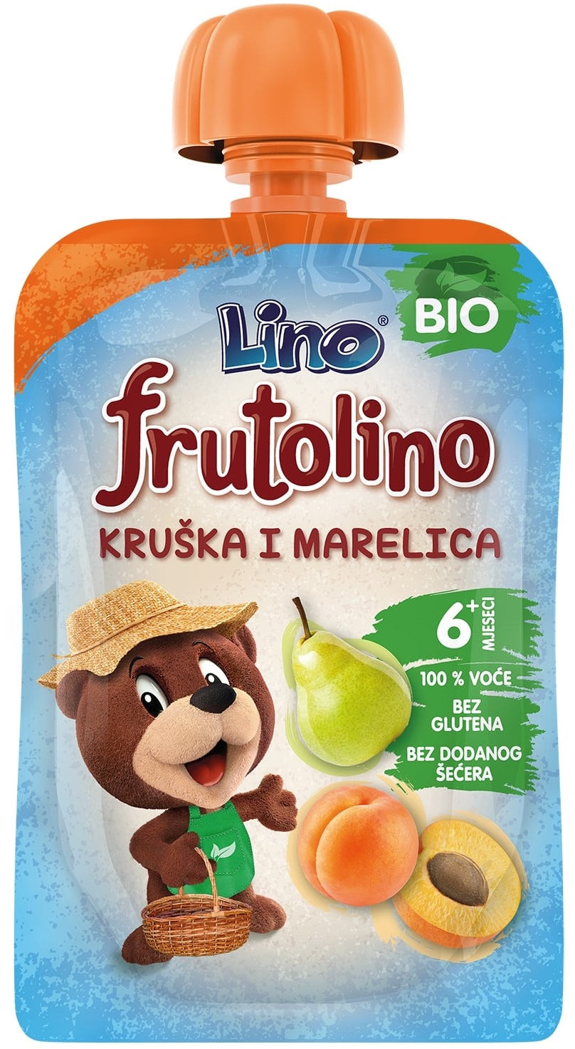 KAŠICA FRUTOLINO KRUŠKA&MAREL 100G-slika