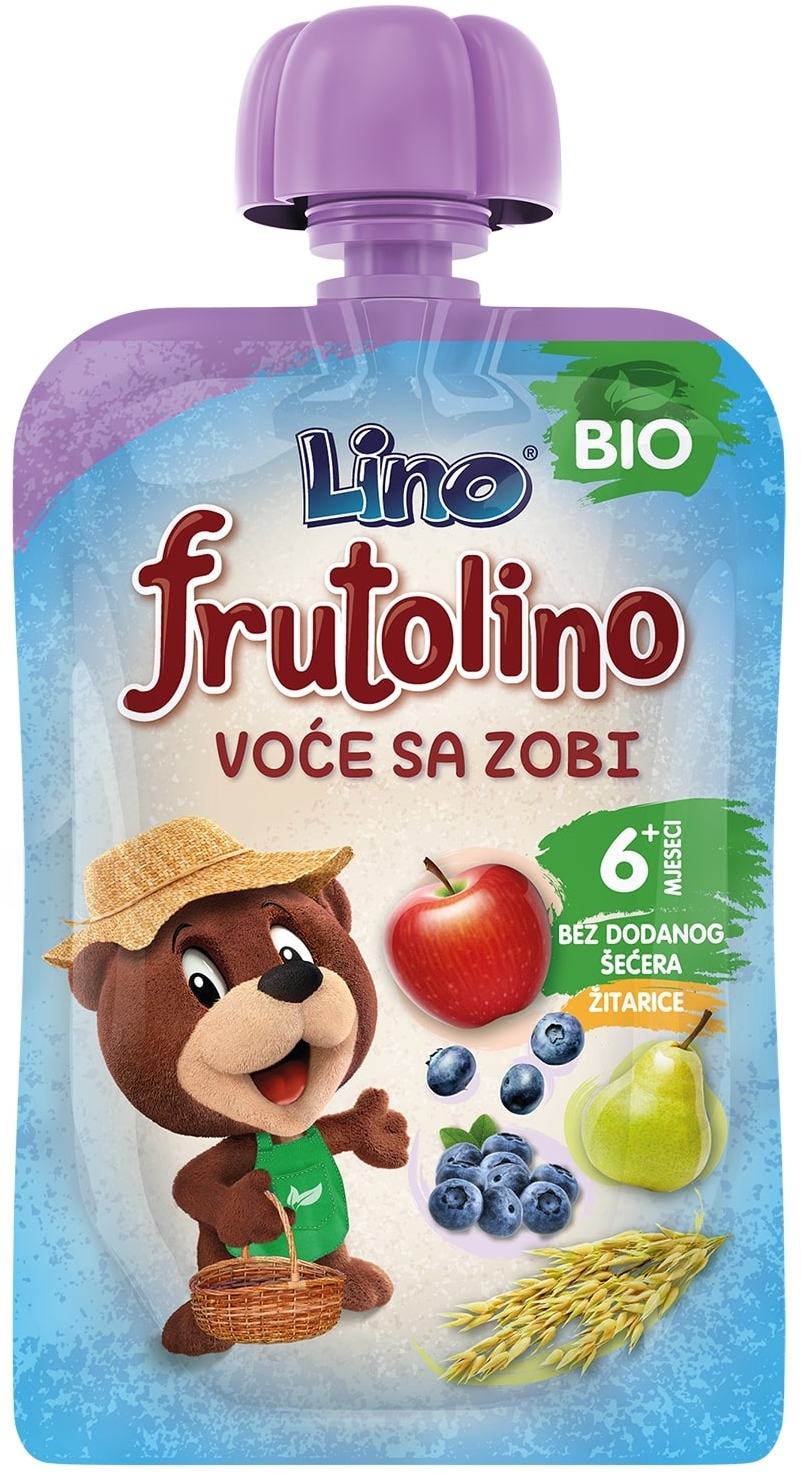 KAŠICA FRUTOLINO VOĆE SA ZOBI 100G-slika