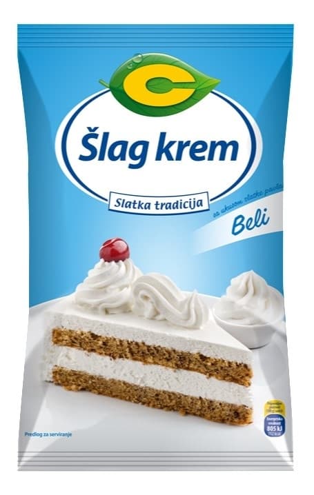 ŠLAG KREM BELI 500G C-slika