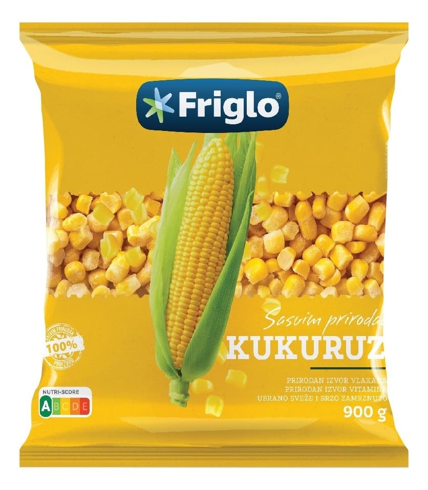 KUKURUZ ŠEĆERAC SMRZ 900G FRIGLO-slika