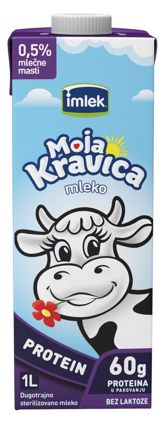 Protein mleko,Moja kravica 1L TB Edge-slika