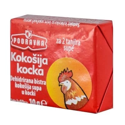 Supa PODRAVKA kocka kokošja 10g-slika
