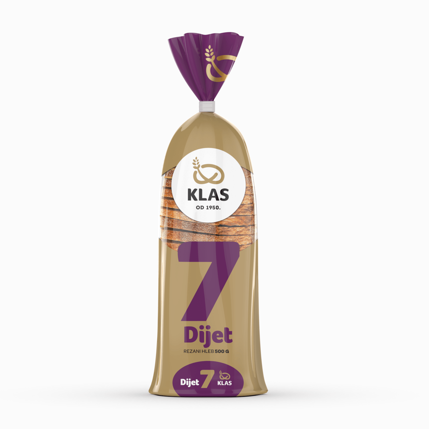 HLEB DIJET REZANI 500G KLAS-slika