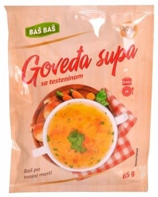 Supa BAŠ BAŠ goveđa bistra 65g-slika
