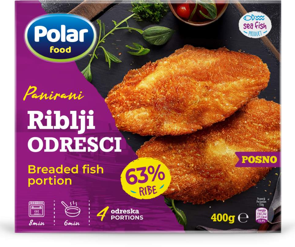 PANIRANI RIBLJI ODRESCI 400G POLAR-slika