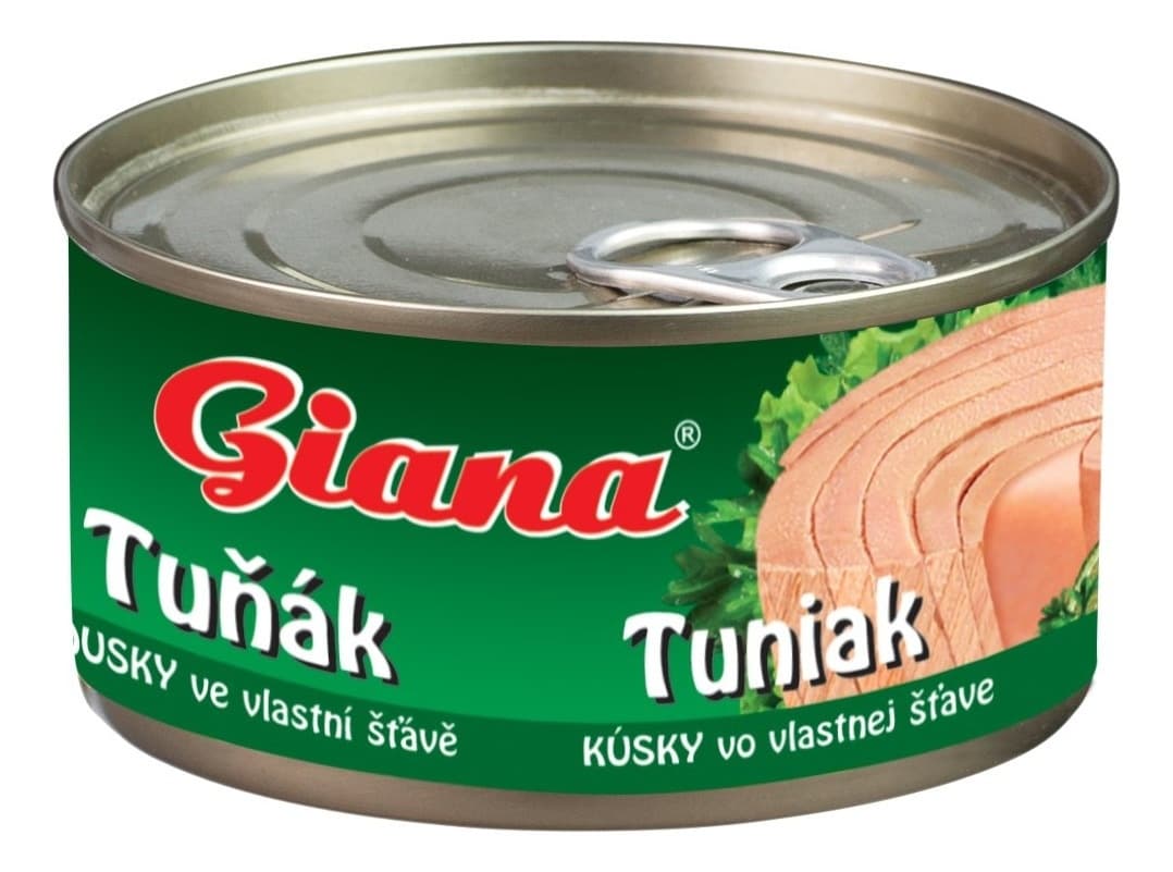 TUNJEVINA KOMADI U SOPSTVENOM SOKU 185GR GIANA-slika