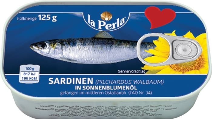 Sardina u ulju La Perla 125g-slika