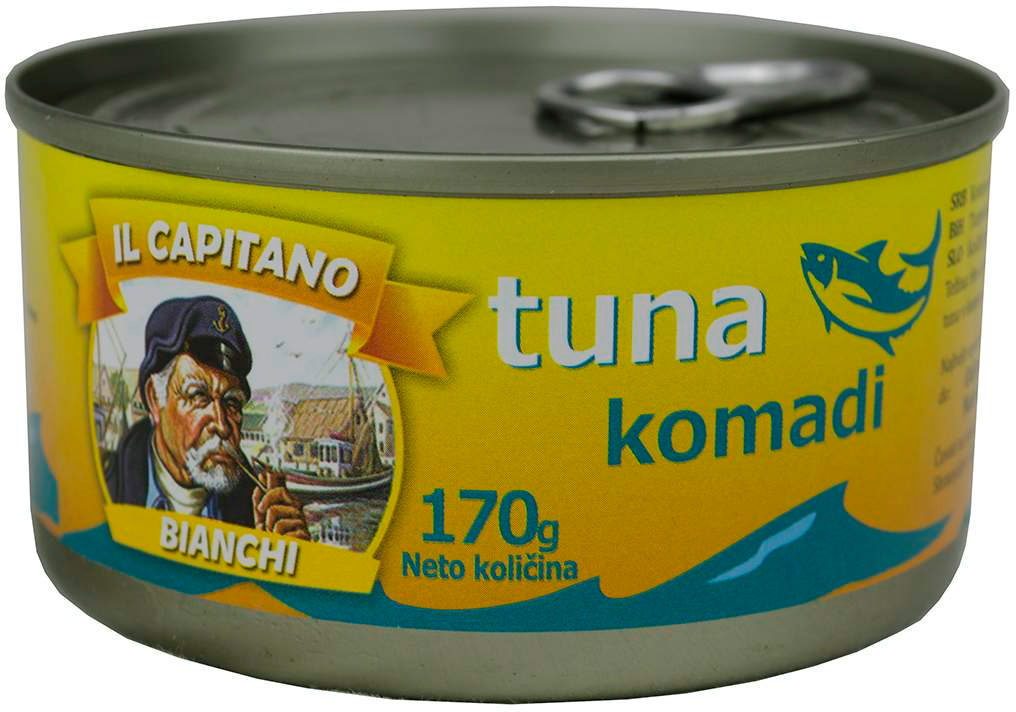 Tunjevina komad u ulju Il Capitano 170gr-slika