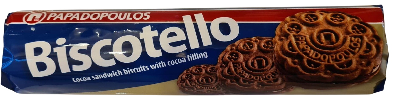 Keks sendvic cokolada Biscotello 200g-slika