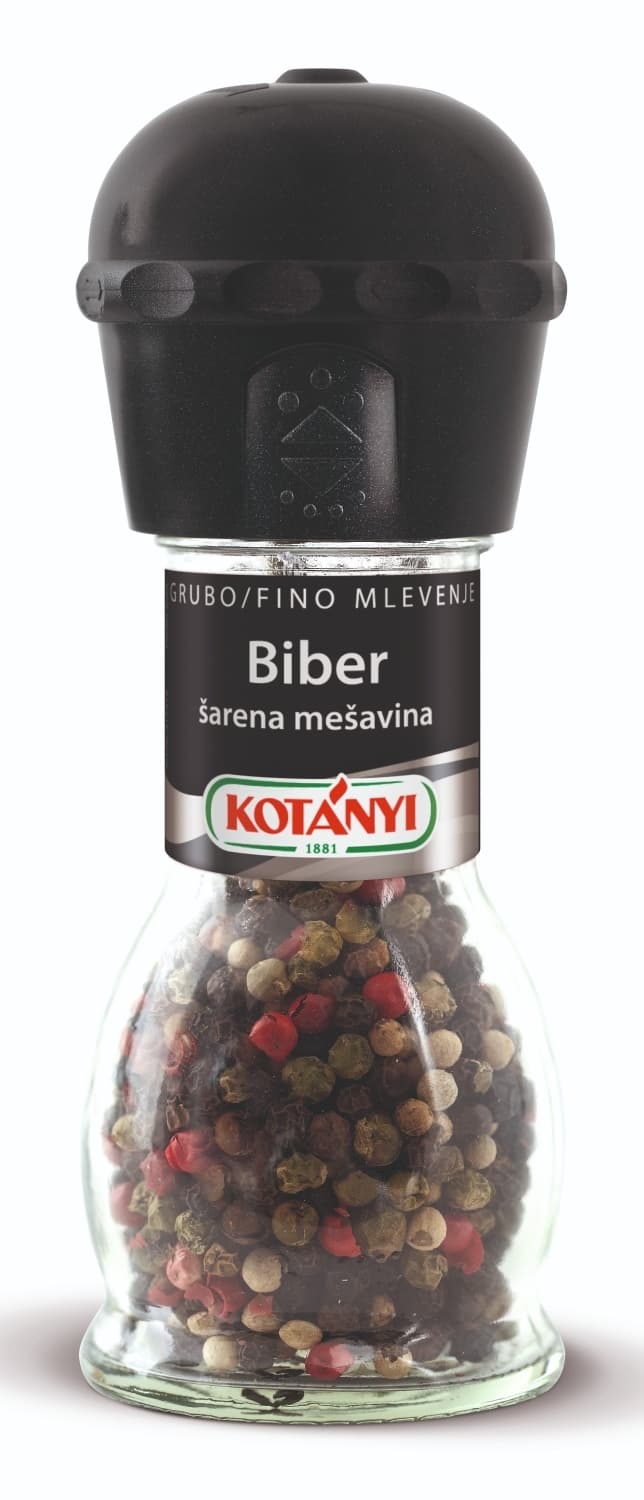 Biber mesani u zrnu mlin Kotanyi 35g-slika