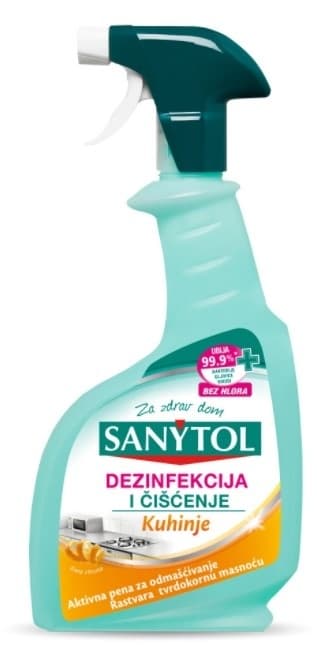 Sanytol dezinf.ciscenje kuhinje 500ml-slika