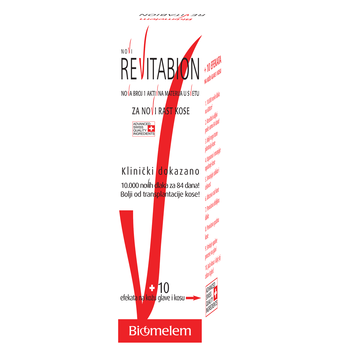 Sprej REVITABION protiv opadanja kose 200ml-slika