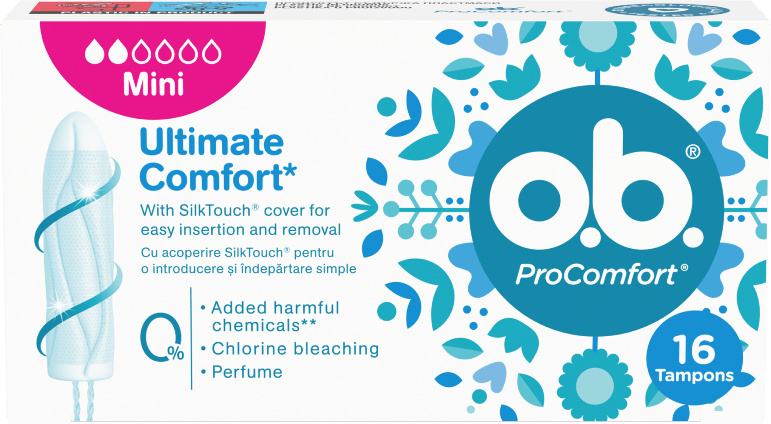 TAMPONI OB PROCOMFORT MINI 16 J&J-slika