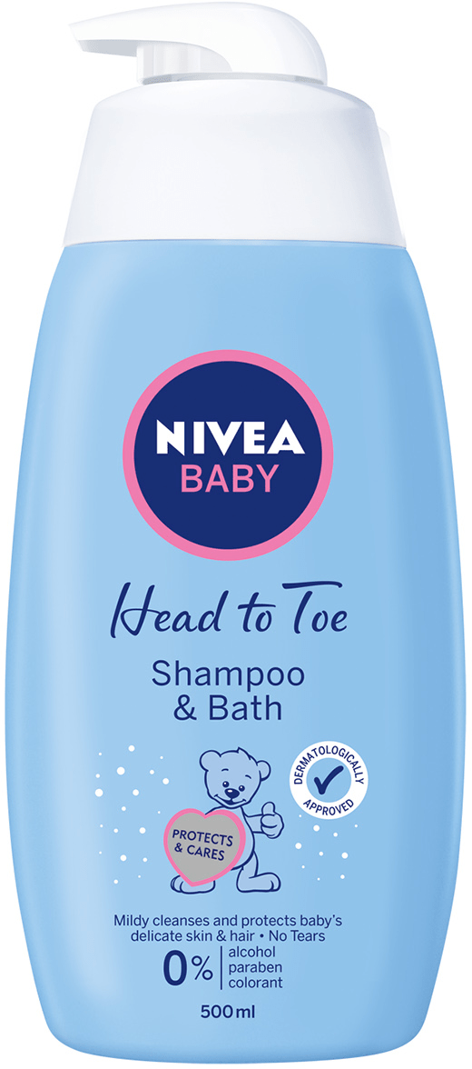 Kupka head to toe baby Nivea 500ml-slika