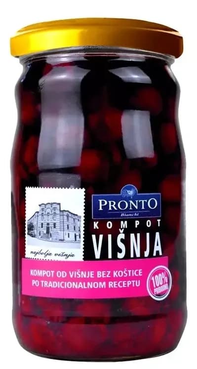 Kompot visnja bk Pronto 720ml-slika