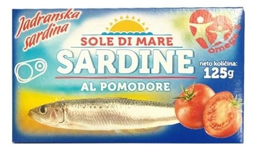 SARDINA PARADAJZ SOS125G SOLE DI MA-slika