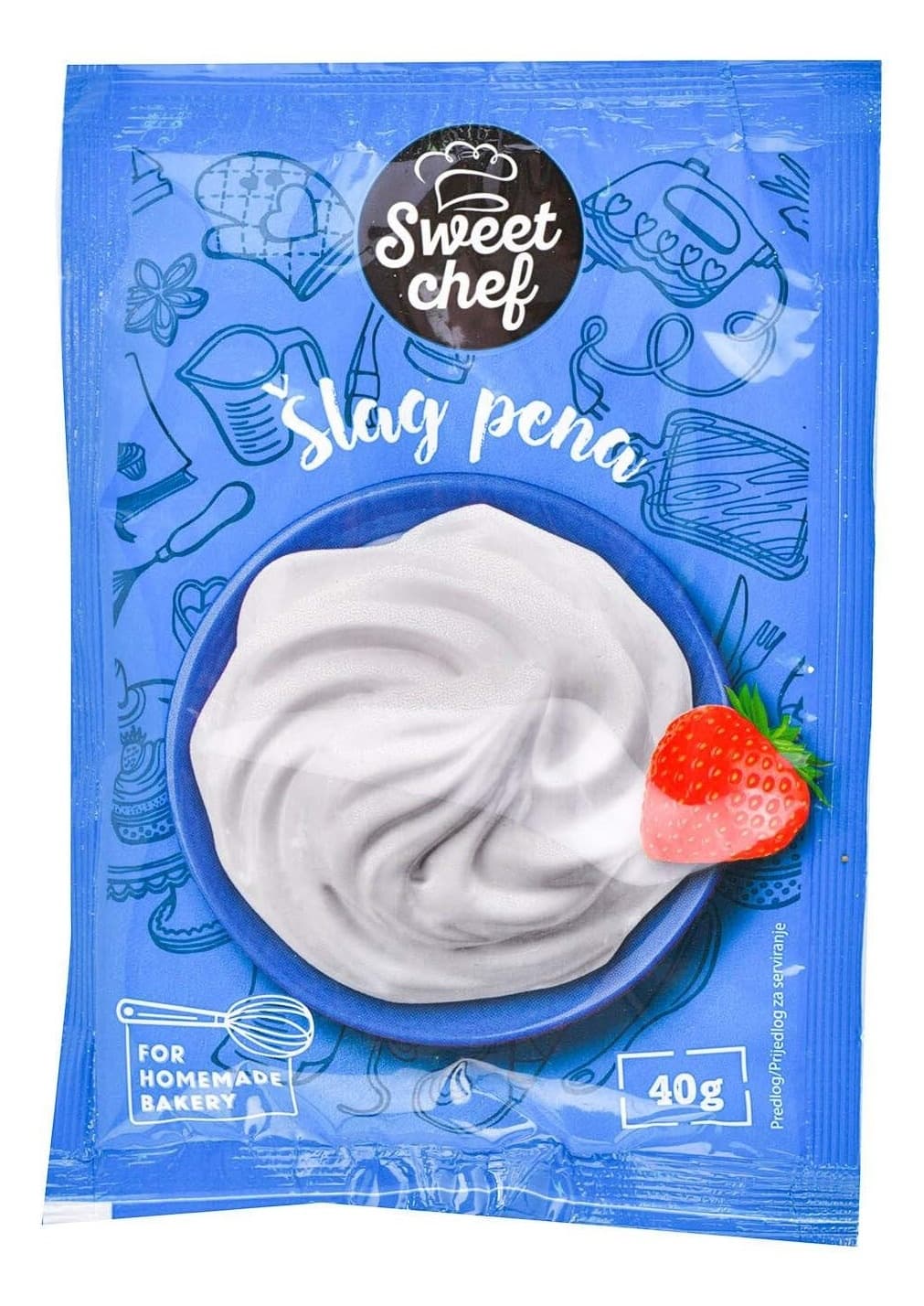 ŠLAG PENA 40G SWEET CHEF-slika