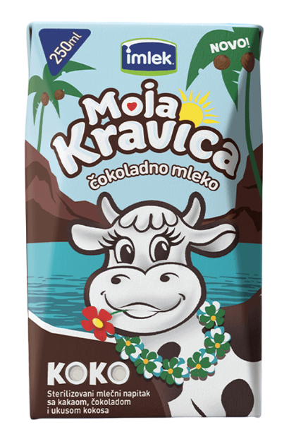 Cok.mleko-coko koko Moja kravica 250ml-slika