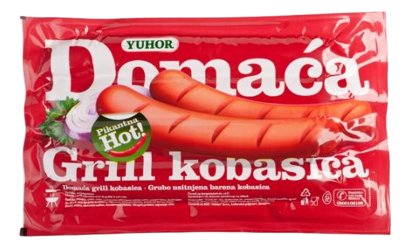 Grill kobasica Yuhor 280g-slika