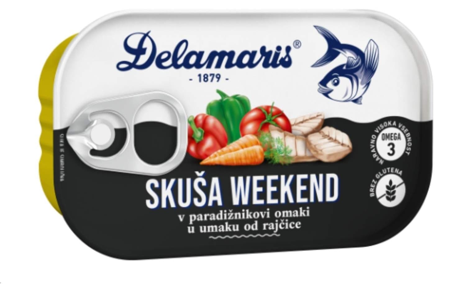 SKUŠA SA POVRĆEM VIKEND 125G DELAM-slika