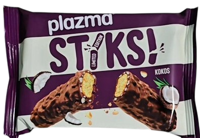 KEKS PRELIV PLAZMA STIKSI KOKOS 64G-slika