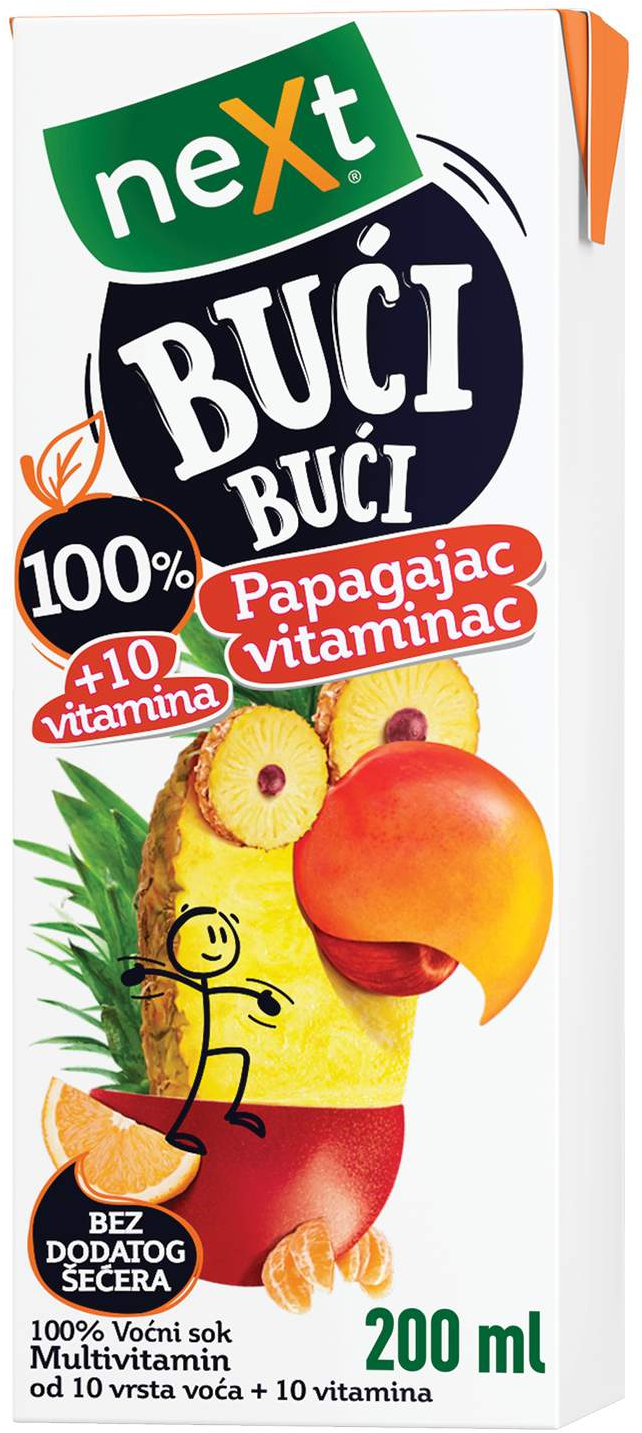 SOK BUĆI BUĆI MULTIV 100% 0,2L FR&C-slika