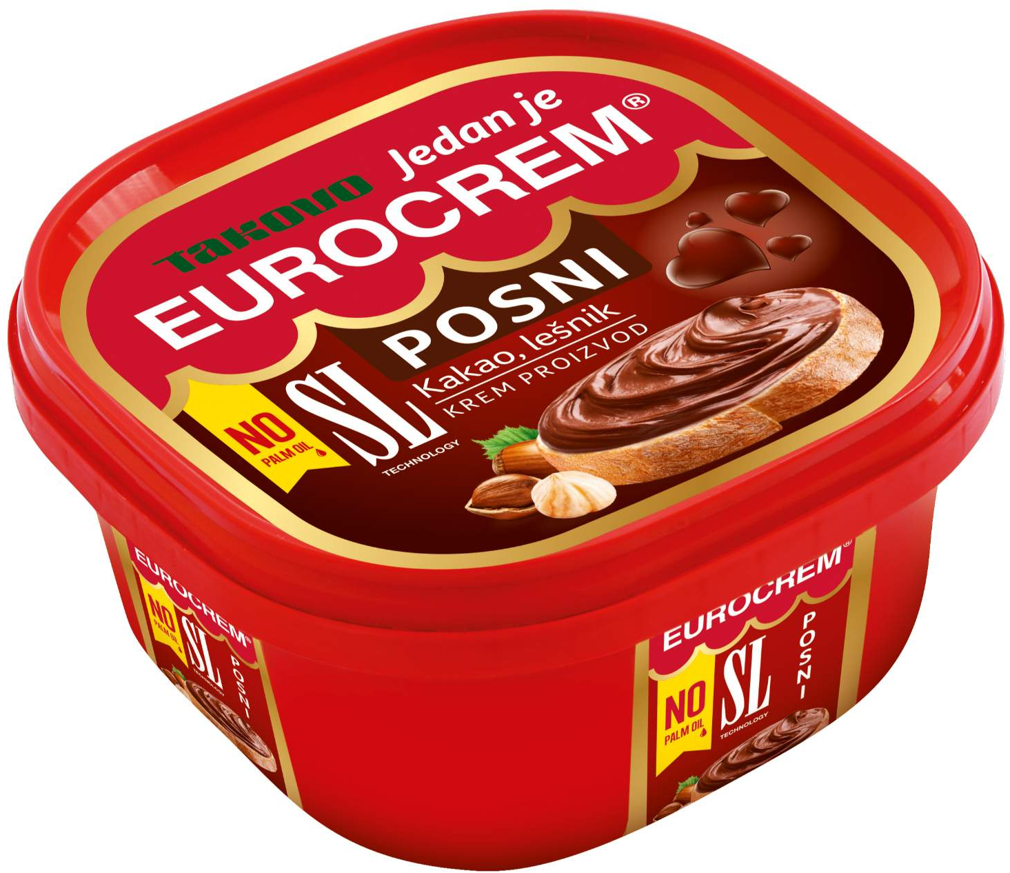 Krem Eurocrem cinija posni 250g-slika