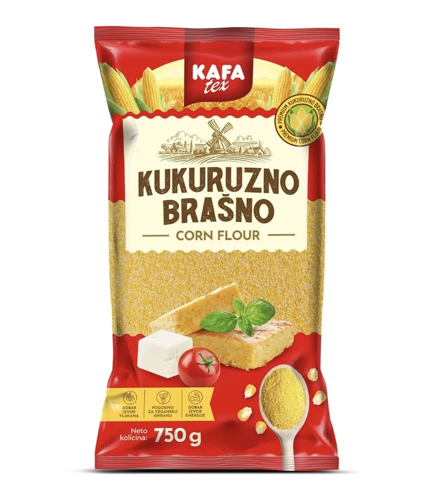 BRAŠNO KUKURUZNO ŽUTO 750G KAFATEX-slika