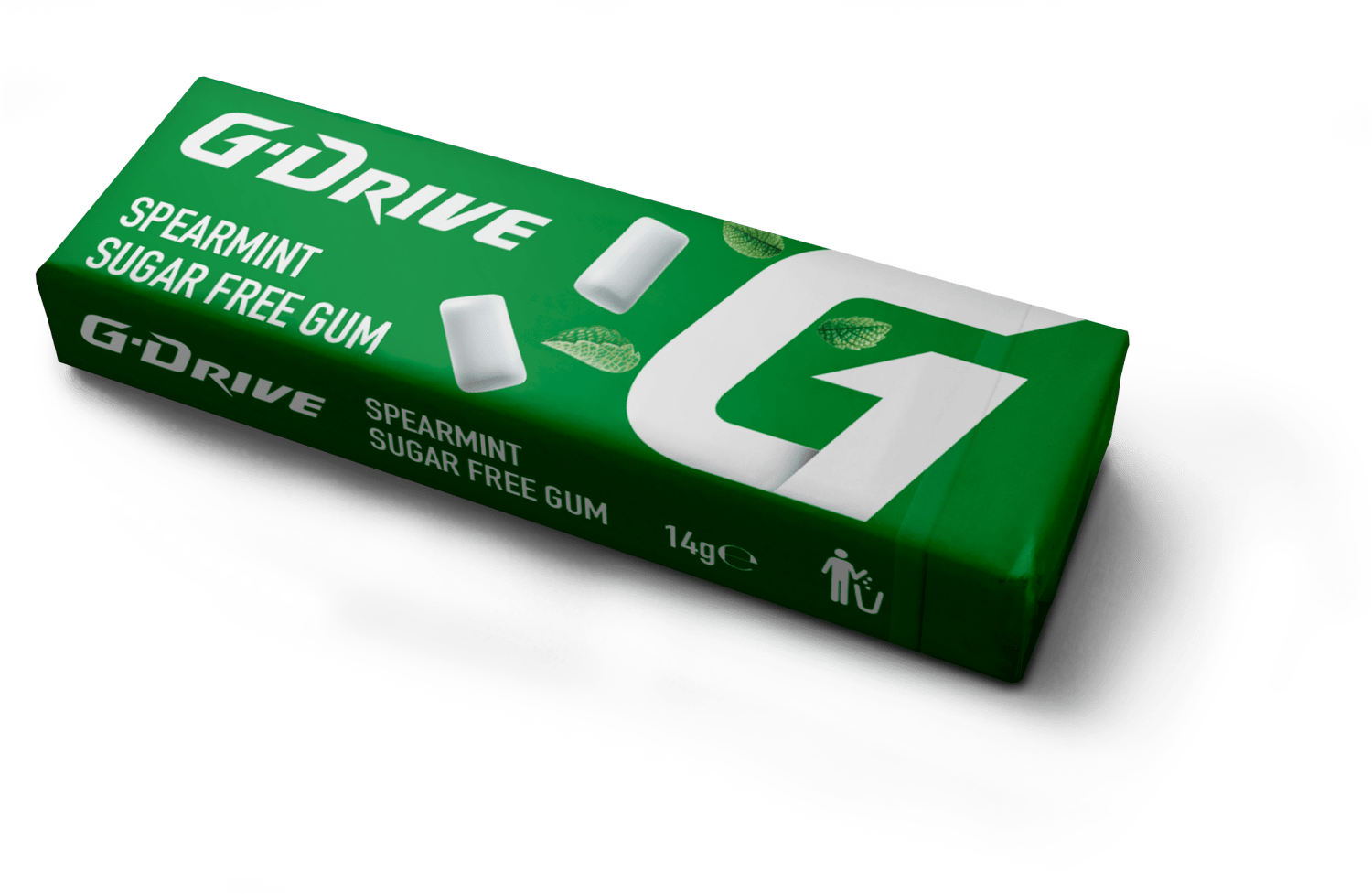 G-DRIVE žvake spearmint 14g-slika
